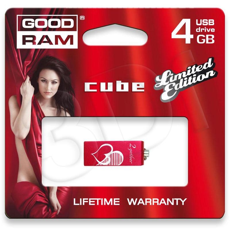 USB Flash Drive 4 Gb GOODDRIVE CUBE VALENTINE USB 2.0